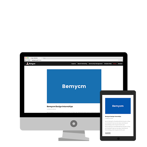 Agence BeMyCm - Création Web - Site Vitrine/événementiel